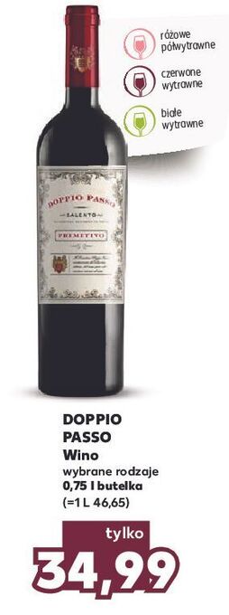 Kaufland Wino doppio passo oferta