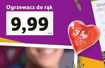 Lidl Ogrzewacz do rąk wośp oferta