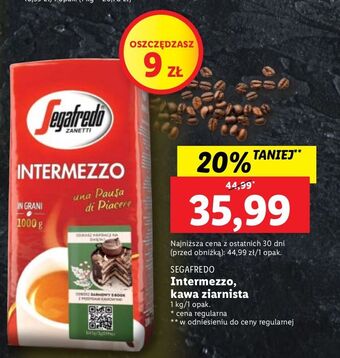 Lidl Kawa segafredo intermezzo oferta