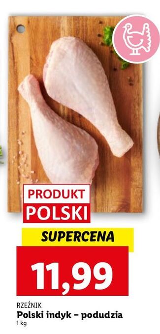 Lidl Podudzie z indyka rzeźnik codzienna dostawa oferta
