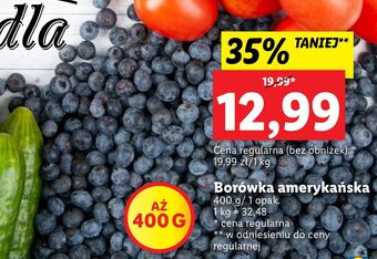 Lidl Borówki amerykańskie oferta