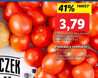 Lidl Pomidory rzymskie oferta