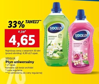 Lidl Płyn do mycia konwaliowy sidolux uniwersalny oferta