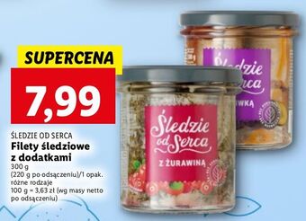 Lidl Filety śledziowe ze śliwką śledzie od serca oferta