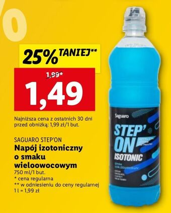 Lidl Napóż wieloowocowy saguaro step'on oferta
