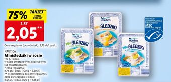 Lidl Mini śledziki w sosie koperkowym nautica schwartz oferta