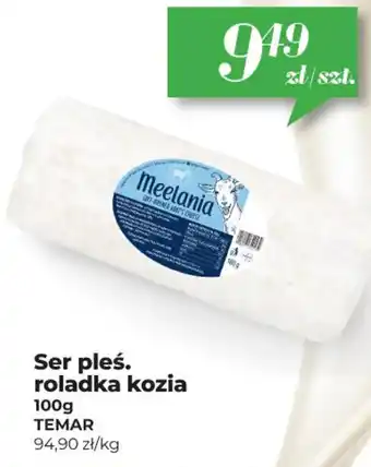 Społem Temar Ser pleś. roladka kozia 100 g oferta