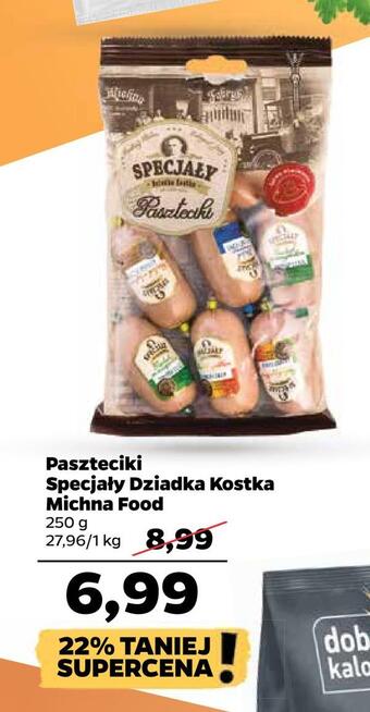 Netto Paszteciki specjały dziadka kostka michna food oferta