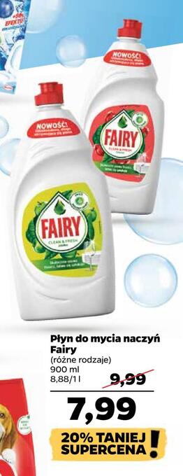 Netto Płyn do mycia naczyń fairy oferta