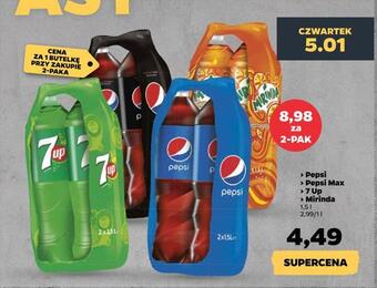 Netto Pepsi > pepsi max > 7 up > mirinda oferta