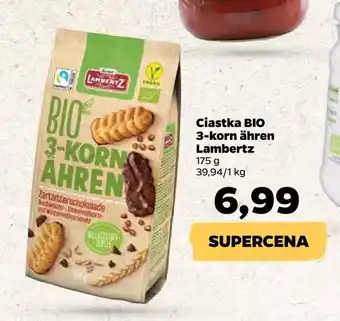 Netto Ciastka bio 3-korn ähren lambertz oferta