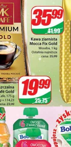 Dino Mk café premium gold kawa rozpuszczalna 175 g oferta