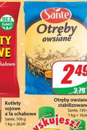 Dino Sante kotlety sojowe a la schabowe 100 g oferta