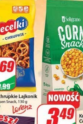 Dino Lajkonik precelki chrupkie 130 g oferta