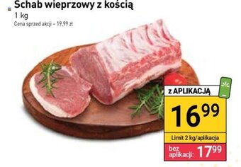 Stokrotka Schab wieprzowy z kością 1kg oferta