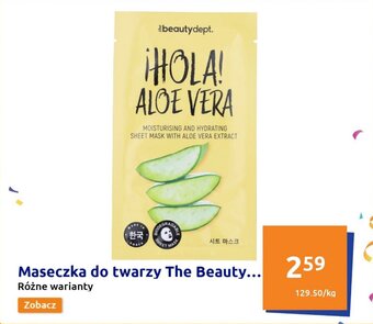 Action Maseczka do twarzy The Beauty dept oferta