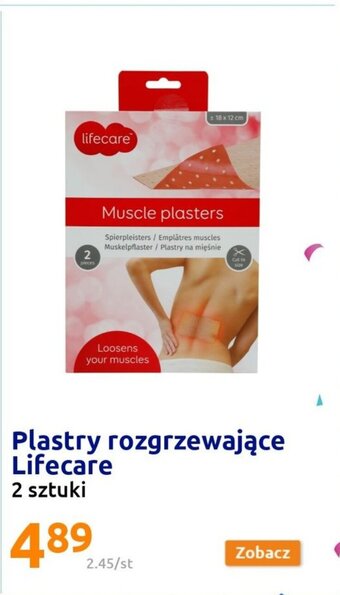 Action Plastry rozgrzewające Lifecare oferta