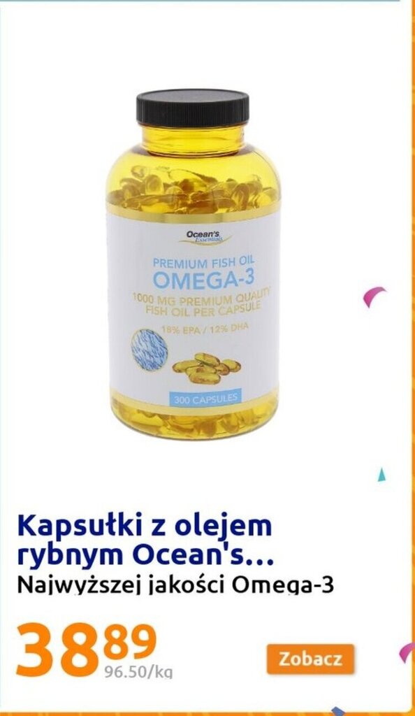 Ocean's essentials omega 3 action new arrivals