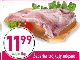 Społem Żeberka trójkąty mięsne kg oferta