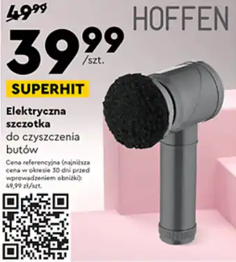 Biedronka Hoffen Elektryczna szczotka do czyszczenia butów oferta