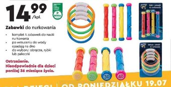 Biedronka Zabawki do nurkowania oferta