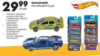 Biedronka Samochodzik Hot Wheels 5-pak oferta