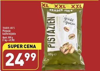 ALDI Pistacje kalifornijskie trader joe's oferta