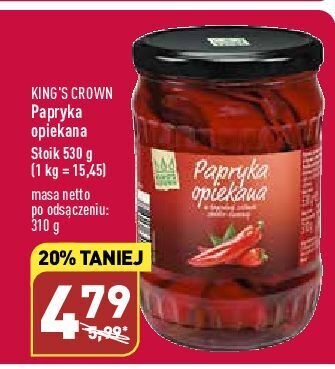 ALDI Papryka opiekana king's crown (aldi) oferta