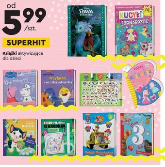 Biedronka Książki aktywizujące dla dzieci oferta