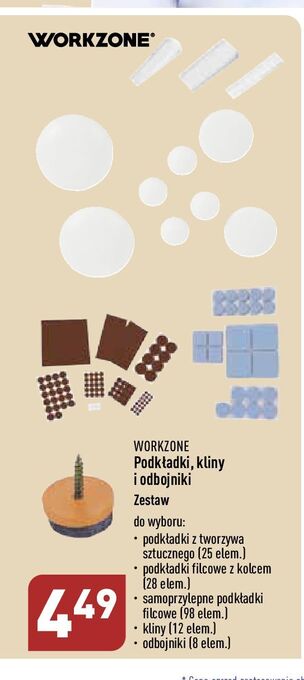 ALDI Kliny do drzwi work zone oferta