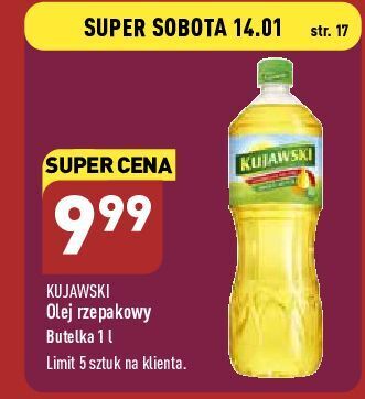 ALDI Olej rzepakowy kujawski oferta