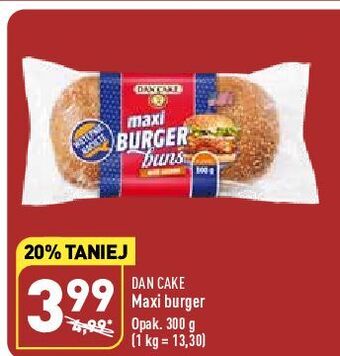 ALDI Burger maxi dan cake oferta