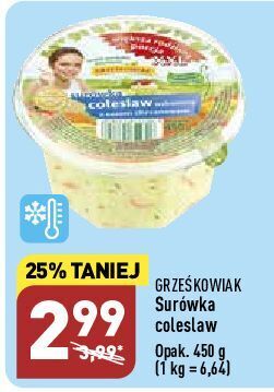 ALDI Surówka colesław grześkowiak oferta