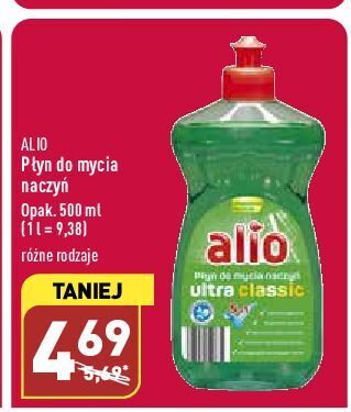 ALDI Płyn do mycia naczyń ultra classic alio oferta