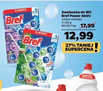 Netto Kostka do wc 4 function lavender bref power aktiv oferta