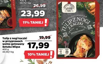 Netto Tulip z nogi kaczki w przyprawach wolno gotowany sztuka mięsa netto oferta