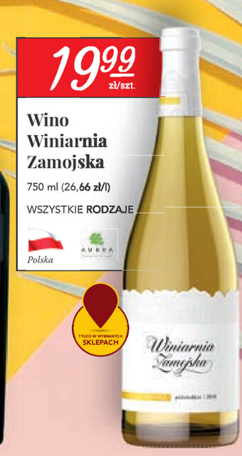 Stokrotka Wino Winiarnia Zamojska 750ml oferta