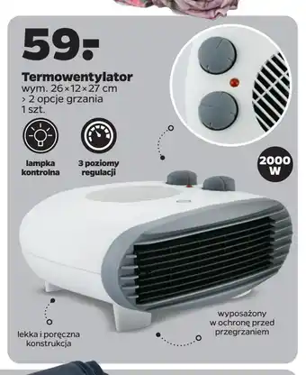 Netto Termowentylator oferta