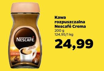 Netto Kawa rozpuszczalna nescafé crema oferta