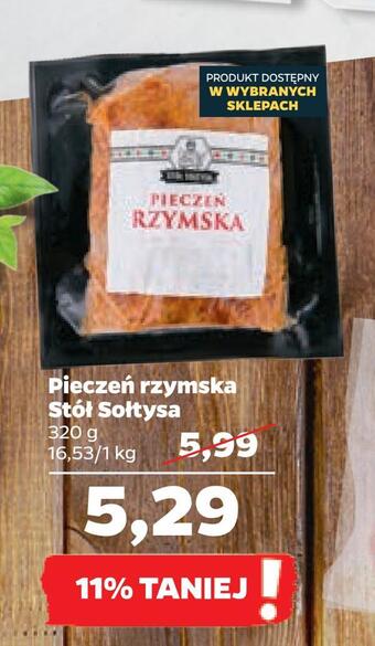 Netto Pieczeń rzymska stół sołtysa oferta
