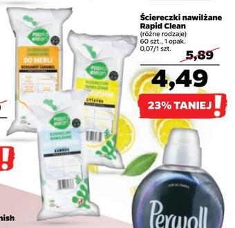 Netto Ściereczki nawilżane rapid clean oferta