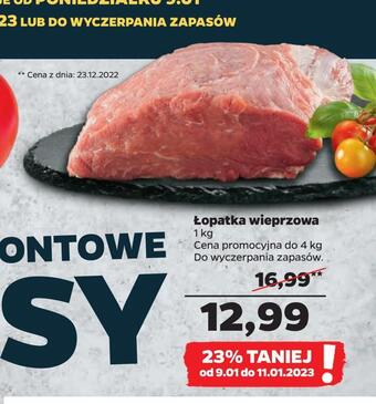 Netto Łopatka wieprzowa oferta