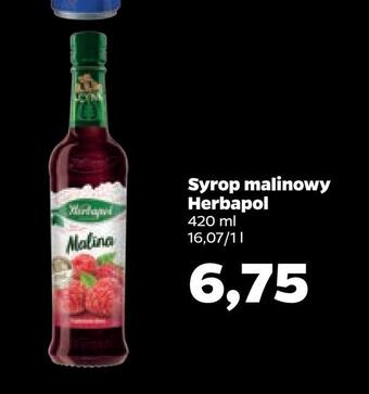 Netto Syrop malinowy herbapol oferta