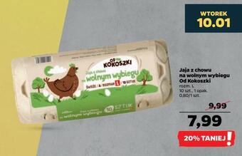 Netto Jaja z chowu na wolnym wybiegu od kokoszki oferta
