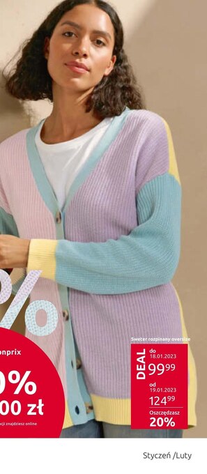 BonPrix Sweter damski bonprix oferta