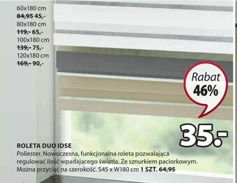JYSK Roleta duo idse oferta