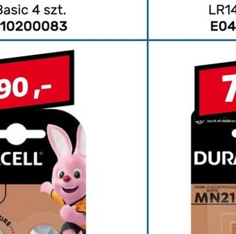 AT Bateria duracell oferta