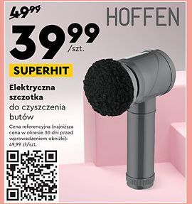 Biedronka Szczotka elektryczna do czyszczenia butów hoffen oferta