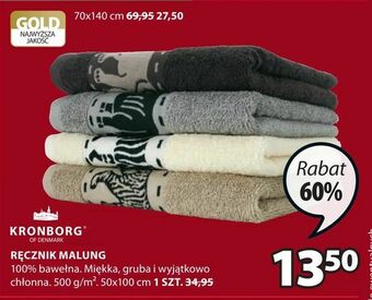 JYSK Ręcznik malung oferta