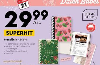 Biedronka Przepiśnik a5/240 k. interdruk oferta